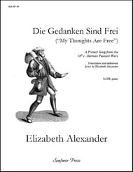 Die Gedanken Sind Frei (My Thoughts are Free) SATB choral sheet music cover Thumbnail